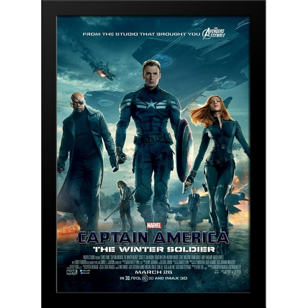 Captain America The Winter Soldier Movie Poster 24 x 36 Inches Full Sized Print Captain America The Winter Soldier Movie Poster 24 x 36 Inches Full Sized Print